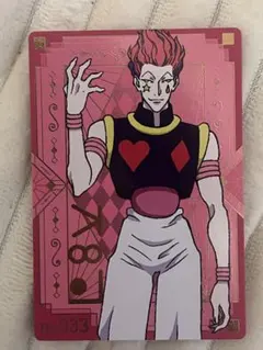 HUNTER×HUNTER ヒソカ　ホロ　銀だこ　カード