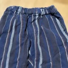 ネイビー ストライプ 長ズボン