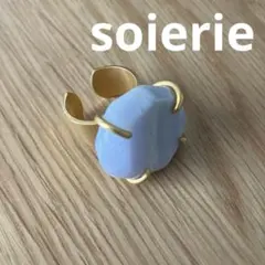soierie ソワリー オープンリング カボションのサムネイル