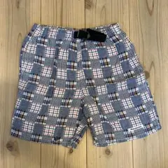 Moujonjon チェック柄 半ズボン 100cm