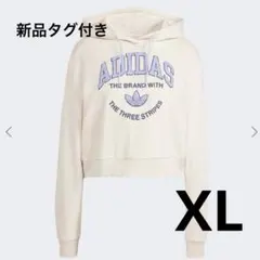新品 adidas originals クロップド パーカー　フーディー　y2k