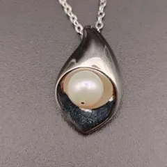 TASAKI 田崎 タサキ ネックレス パール アコヤ本真珠 silver