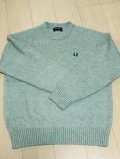 Beams 別注 FRED PERRY / フラッフィー クルーネックニット