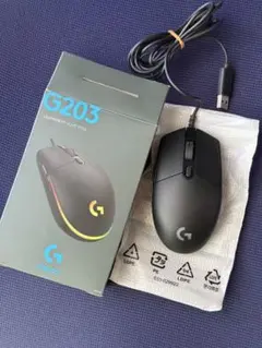 Logicool G203 ゲーミングマウス 動作確認済み ジャンクのサムネイル