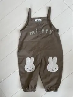 な*♪様 miffy ミッフィー 刺繍 ロンパース 95 春服