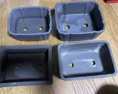 盆栽鉢 5点セット 長方形 陶器のサムネイル
