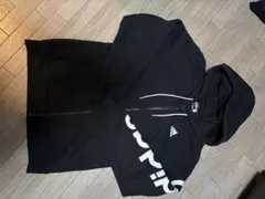 adidas ブラック ジップアップパーカー 2XL