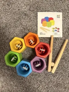 【美品】PlanToys プレイトイズ Beehives 4125