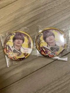 岡尾真虎　缶バッジ 2個セット