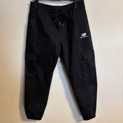 New Balance ブラック カーゴパンツ Lサイズ