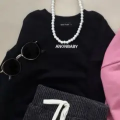 土日限定価格 anonbaby あのべび トレーナー 80 120 ままＳ