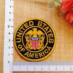 【アイロンワッペン】1枚 ミリタリー USA MLT005 ★残り2枚