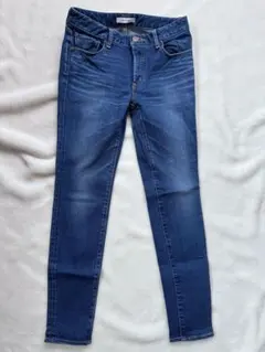 【最終値下げ】MOUSSY スキニーデニム ダークブルー