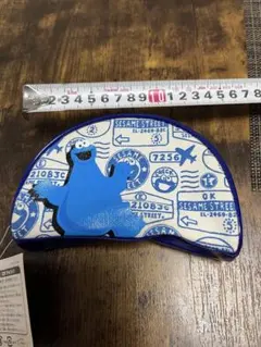 非売品　未使用　2006年セサミストリート キャンバスポーチ クッキーモンスター