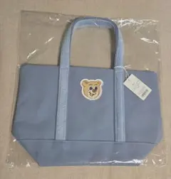 フェイラー オールドテディワッペントートバッグ、ドアップテディL字