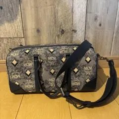 MCM 2Wayショルダーバッグ ハンドバッグ ダイヤモンドパターンのサムネイル