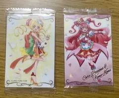 プリキュアウエハース　6弾　デリシャスパーティプリキュア　No.1 No.3