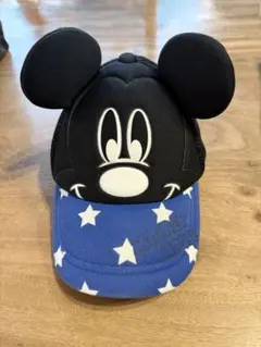 ディズニー ミッキーマウス耳付きキャップ キッズ54cm