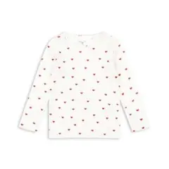 未使用 Konges sloejd ハート柄 長袖Tシャツのサムネイル
