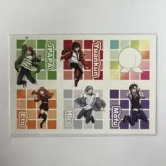 カラフルピーチ ポストカードセット＆マグネットカード、トレーディングカード