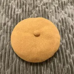 ウールベレー帽 ベレー帽 帽子 マスタード チョボ