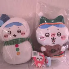 【未開封品】ちいかわ　ハチワレ　ぬいぐるみセット