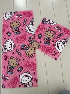 ハローキティ タオル 2枚セット