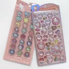 【正規品】 うるちゅるポップシール おはじきシール ハローキティ