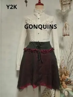 フェアリーグランジ　ALGONQUINS レースアップスカート　パンク　ロック