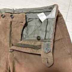 交渉済新品SANTANIELLOサンタニエッロロゴチェーン伊ネイビーパンツ46