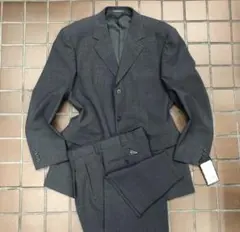 新品★激安スーツ　リクルート3Bスーツ　メンズセットアップ/グレー系【S A4】