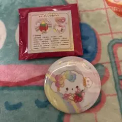 こぎみゅん　缶バッジ　むにゅぐるみパティオ　いちご新聞