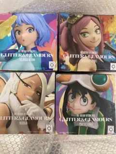 ヒロアカ グリグラ フィギュア 7点 ミルコ お茶子 トガ 波動ねじれ 蛙