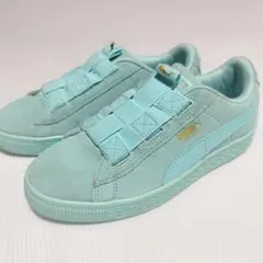 PUMA アイランドパラダイス ミントグリーン スニーカー 21cm