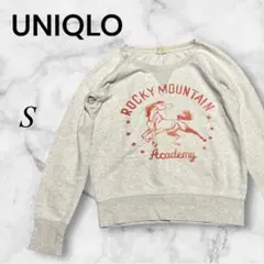ユニクロ　トレーナー　アイボリー　スエットPAINT and CLOTH USA