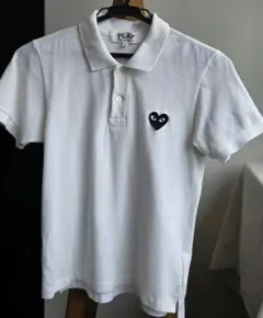 PLAY COMME des GARCONS ポロシャツ ホワイト Sのサムネイル