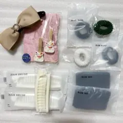 【まとめ売り】セット売り クリップ 文房具 旅行グッズ ヘアアクセサリー ゴム