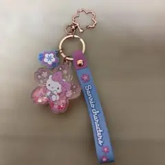サンリオ　桜　キティ　キーホルダー