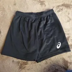アシックス 黒 ショートパンツ 150
