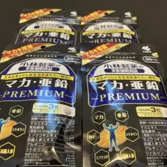 小林製薬 マカ・亜鉛 PREMIUM 30日分 4袋セット - メルカリ