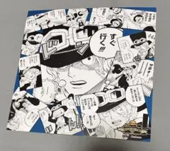ワンピース 冒険のあしあと イラストシート 麦わらストア 特典 ロー