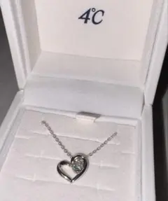 4℃ ハートネックレス