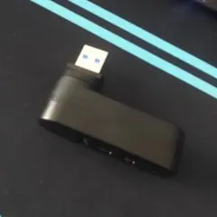 USB 3.0ハブ 4ポート 黒