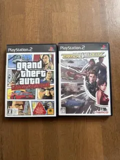PS2 グランド・セフト・オート リバティーシティ & クリティカル・ベロシティ
