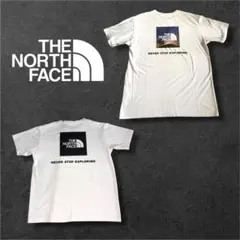 【2着まとめ売り】ノースフェイス 半袖Tシャツ ホワイト L バックプリントのサムネイル