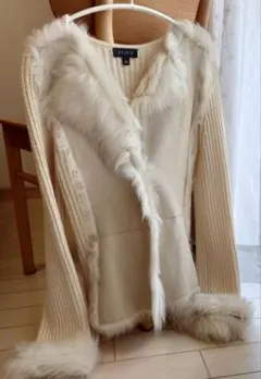 エポカ ロングコート総裏地ファー毛皮size:42 エポカ ロングコート総裏地ファー毛皮size:42 | Mercari