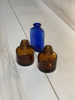 蓋付きファーマシーポット 吹きガラスの標本瓶薬瓶 19世紀 フランス