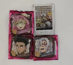 【匿名配送】鬼滅の刃　バレンタイン缶バッジセット　るかっぷすなっぷカード