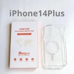 ☘️ iPhone14Plus ケース クリア　MagSafe ワイヤレス充電対応