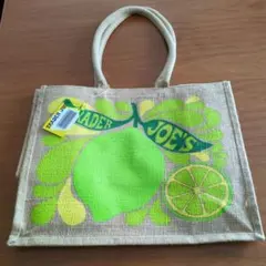 TRADER JOE'S レモンエコバッグ★新品未使用